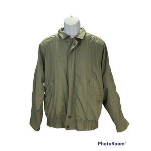 aviator sport by zero king cargo cloth Full Zip jacket mens size M